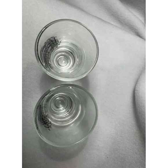 Tequila Rose 3.5" Clear Glass Heavy Shot Glasses Set of 2 - Picture 3 of 9